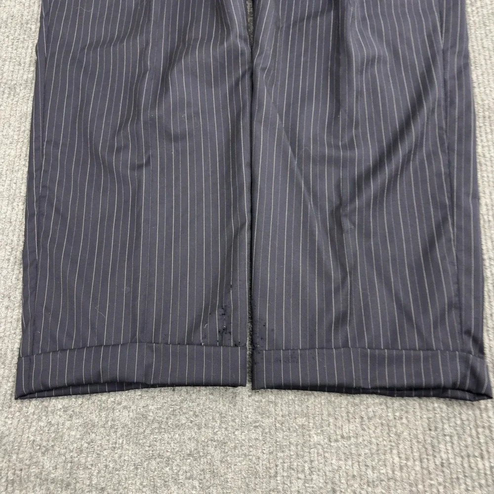 Brooks Brothers Suit Mens 48R 43W Navy Wool Pinstripe 1818 Madison Saxxon USA
